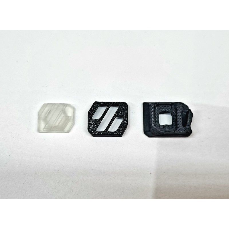 Clear Resin Transparent Stealthburner logo LED Diffuser